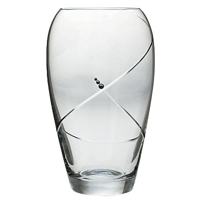 Dartington Crystal Eden Barrel Vase